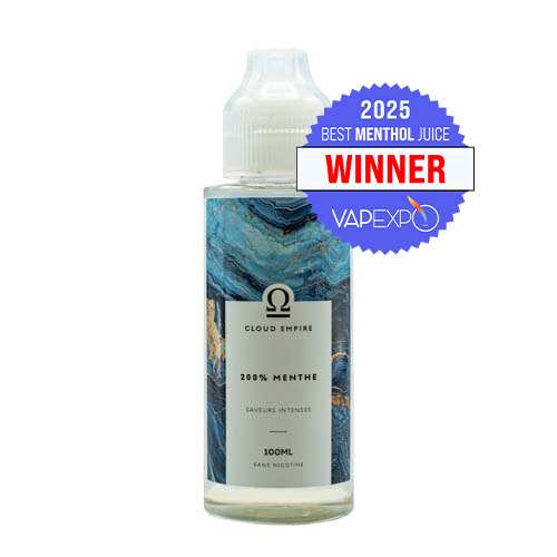 200% Menthe Cloud Empire E-Liquide Frais main image 1